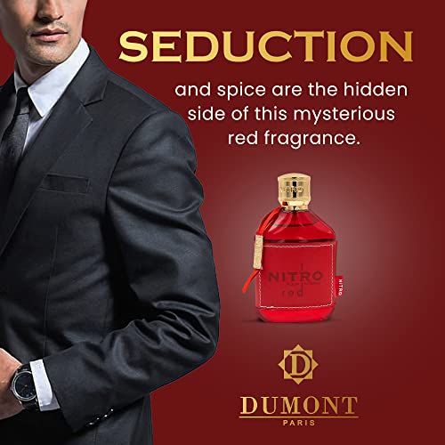 Dumont Nitro Red for Men 3.4 Oz EDP Spray