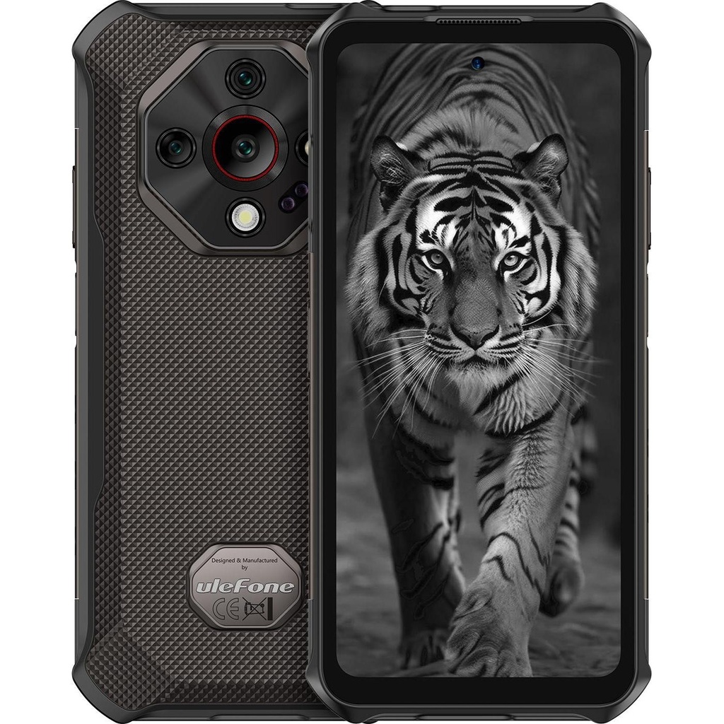 Ulefone Armor X16 EU (128GB, Ombra Della Terra Desolata, 6.56", Doppia SIM, 4G), Smartphone, Nero